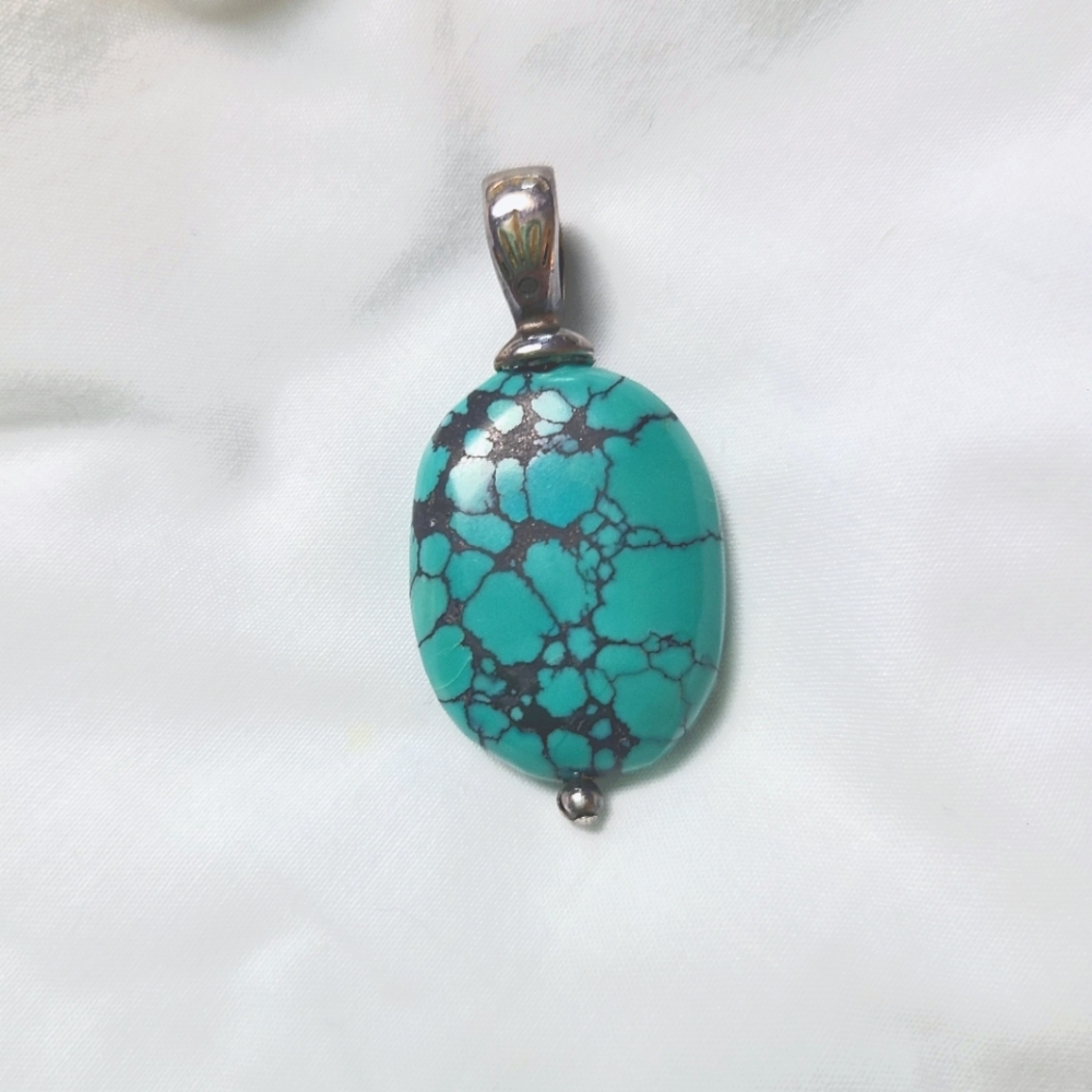 Turquoise / sterling silver